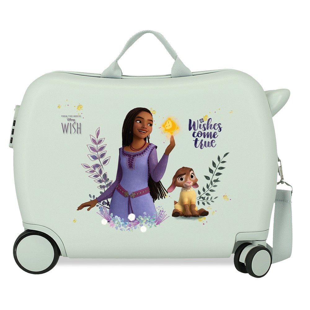 Maleta correpasillos Wish Wishes Come True menta 50 cm