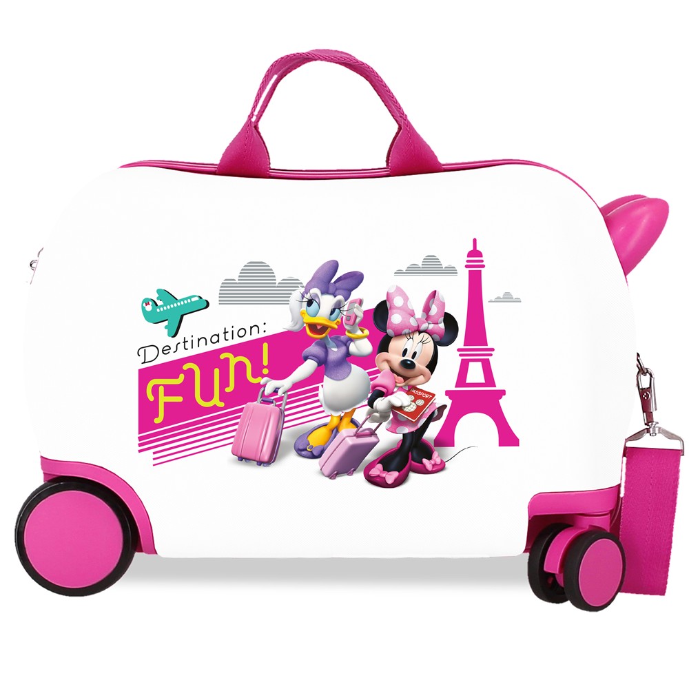 Maleta correpasillos Minnie y Daisy 45 cm