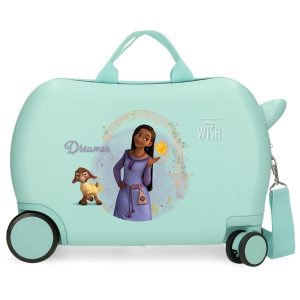 Maleta correpasillos Wish Dreamer turquesa 45 cm