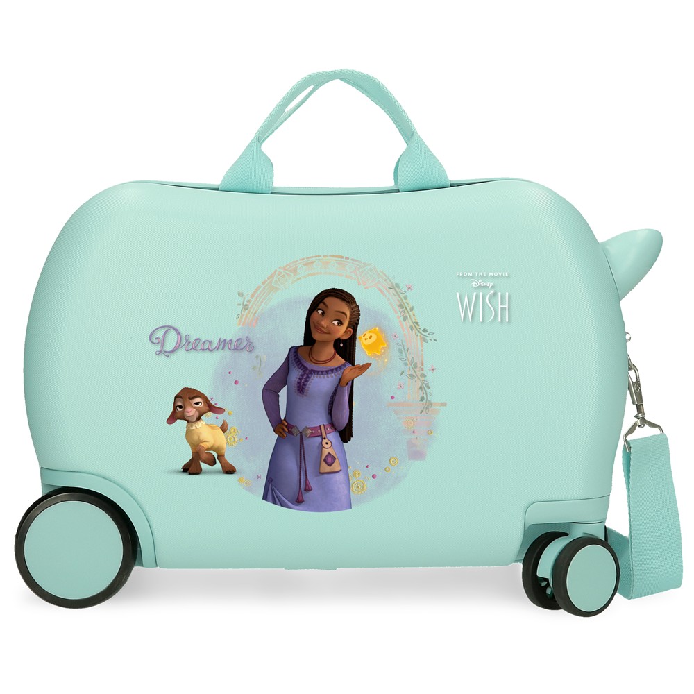 Maleta correpasillos Wish Dreamer turquesa 45 cm